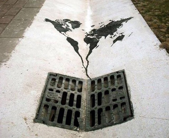 Down the drain #earth #habal