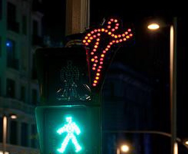 #pedestrian #crossing #freedom #roadsigns #habal