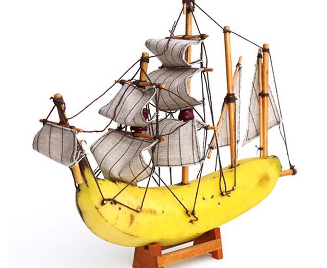 #banana #boat #frigate #creative #art #habal #هبل
#HabaLdotCom
#هبل_دوت_كوم