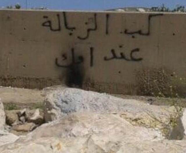 #arabic #graffiti #sign #throw garbage @ #yomama's #habal #هبل
#HabaLdotCom
#هبل_دوت_كوم