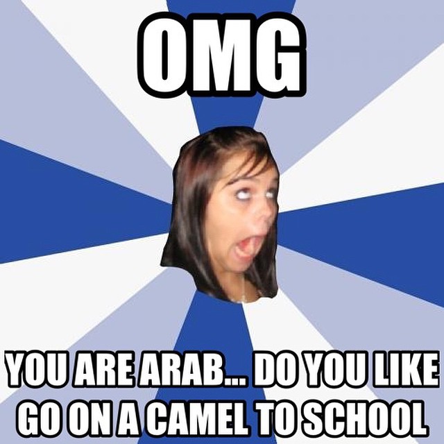 #arabs don't go on #camels or #donkeys to #schools #stereomorons #ignorant #habal #هبل
#HabaLdotCom
#هبل_دوت_كوم